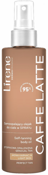 Olejek w sprayu Lirene Perfect Tan samoopalający Caffe Latte 190 ml (5900717841116)