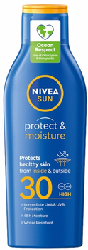 Бальзам для засмаги Nivea Sun Protect & Moisture зволожувальний SPF 30 200 мл (5900017067841)