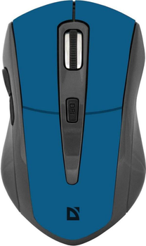 Мышь Defender Accura MM-965 Wireless Black/Blue (52967)