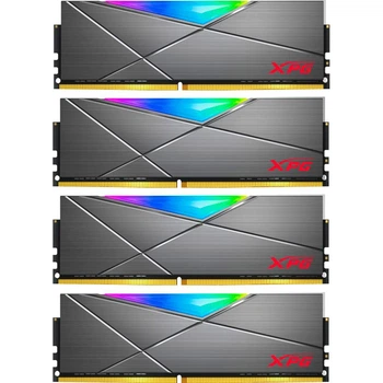 Модуль пам'яті Adata DDR4 64GB (4x16) 3600 MHz XPG Spectrix D50 RGB (AX4U360016G18I-QCTG50)