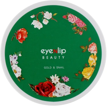 Патчи для глаз с золотом и улиткой Eyenlip Gold & Snail Hydrogel Eye Patch, 60 шт.