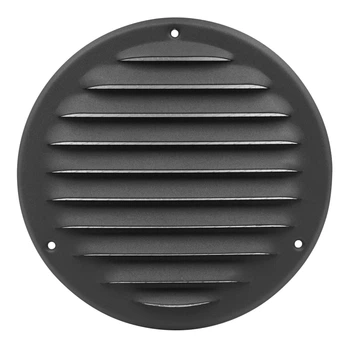 Решітка металева, Europlast MR125A Ø125mm, антрацит