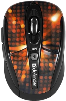 Мышь Defender To-GO MS-585 Nano Black-Red (52586)