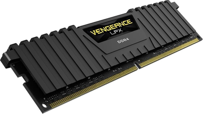 Оперативна память Corsair DDR4-3600 16384MB PC4-28800 (Kit of 2x8192) Vengeance LPX Black (CMK16GX4M2Z3600C18)