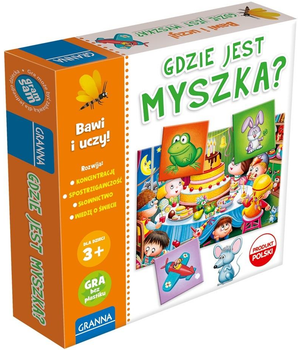 Gra planszowa Granna Gdzie jest myszka (5900221004304)