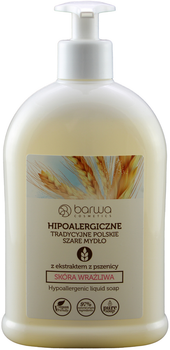 Mydło w płynie Barwa Cosmetics Hypoallergenic Liquid Soap Wheat 500 ml (5902305003722)