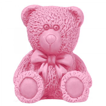 Stałe mydło LaQ Happy Soaps Small Bear Różowe 30 g (5902730831907)