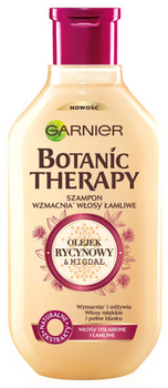 Szampon Garnier Botanic Therapy Olejek Rycynowy i Migdał do włosów osłabionych i łamliwych 400 ml (3600542096348)