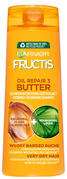 Szampon Garnier Fructis Oil Repair 3 Butter intensywnie odżywiający do włosów bardzo suchych 400 ml (3600542043267)