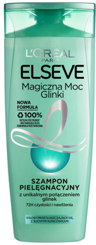 Szampon L'Oreal Paris Elseve Magiczna Moc Glinki do włosów normalnych z tendencją do przetłuszczania 400 ml (3600523214778)