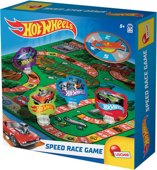 Настільна гра Lisciani Hot Wheels Гонки (8008324092154)