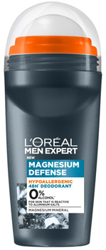Dezodorant L'Oreal Paris Men Expert Magnesium Defense w kulce 50 ml (3600524035013)