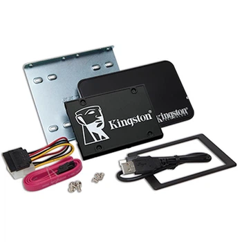 SSD накопитель 256GB Kingston KC600 2.5" SATAIII 3D TLC (SKC600B/256G) Bundle Box