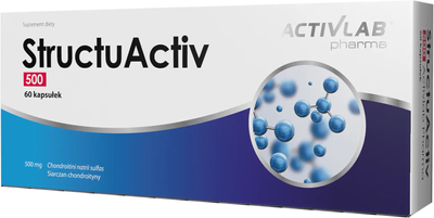 Suplement diety ActivLab StructuActiv 500 60 kapsulek (5907368848518)