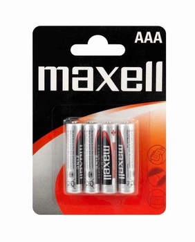 Батарейка MAXELL R03 4PK BLIST 4шт M-774407.04.CN