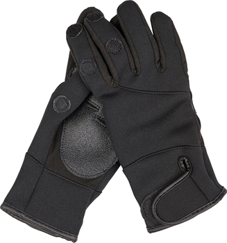 Перчатки тактические MIL-TEC Neoprene/Amaro Shooting Gloves 11657002 S Black (2000980579969)