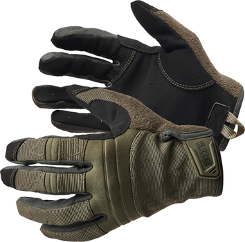Рукавиці тактичні 5.11 Tactical Competition Shooting 2.0 Gloves 59394-186 S Ranger Green (2000980607884)