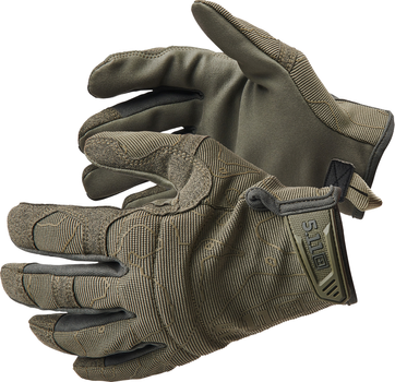 Перчатки тактические 5.11 Tactical High Abrasion 2.0 Gloves 59395-186 L Ranger Green (2000980607969)