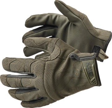 Рукавиці тактичні 5.11 Tactical High Abrasion 2.0 Gloves 59395-186 XL Ranger Green (2000980607990)