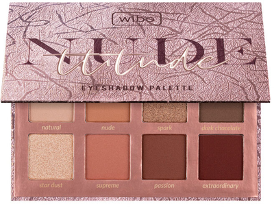 Палетка тіней до повік Wibo Nude Ttitude Eyeshadow Palette 9 г (5901801685159)