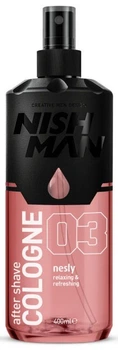 Одеколон после бритья NISHMAN №03 NESLY 400 мл