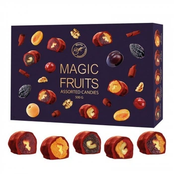 Сувенирный, подарочный набор конфет Magic Fruits ТМ Мария 500г