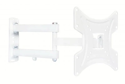 Настенное крепление LCD/Plasma tv 15-42" Walfix r-353w White, vesa 200x200, до 25 кг, поворот на 180°, наклон от -15° до +5°, отступ от стены 54-425 мм