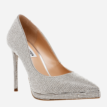 Damskie czółenka Steve Madden Klassy-R Pump SM11002617-751 36 22.2 cm Srebrne (8720857173406)