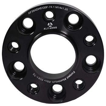 Колесный адаптер 35 мм PCD 5x120 DIA 74.1 с футорками M14x1.25 для BMW (Кованая)