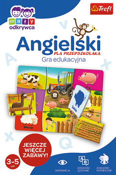 Gra planszowa Trefl Angielski dla przedszkolaka - Mały Odkrywca (5900511019490)