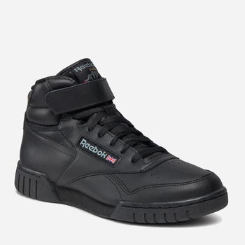 Sneakersy męskie skórzane wysokie Reebok EX-O-FIT HI 100000109 42 (9US) 27 cm Czarne (1200143001288)