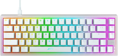 Клавіатура Xtrfy k5 68 keys Kailh Red Hot-swap rgb White k5-rgb-cpt-tpwhite-r-rus