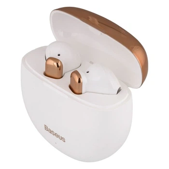 Блютуз Стерео Гарнитура Baseus NGW2 Белый Цвет Blyutuz Stereo