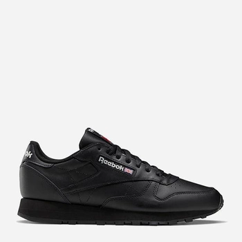 Чоловічі кросівки Reebok Classic Leather 100008494 45 (11.5US) 29.5 см Чорні (4065419128031)