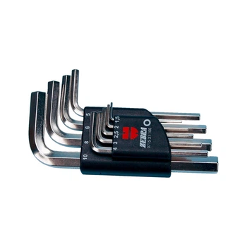 Набір внутрішніх шестигранників кутових WURTH ZEBRA 1/16 - 1/2" 10 шт (0715311110)
