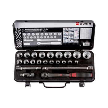 Набір торцевих головок WURTH MULTI проф 1/2" 23 шт (096513023)