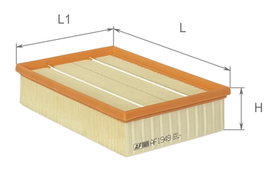 Фільтр повітря Alpha Filter AF1949