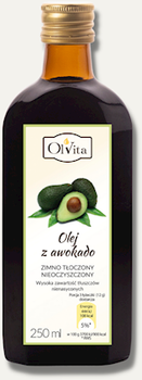 Olej z awokado Olvita Tłoczony na zimno 250 ml (5903111707774)
