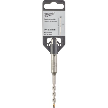 Бур SDS-PLUS Contractor MILWAUKEE диаметр 5,5x110х50мм