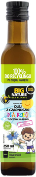 Масло для детей из черного тмина Big Nature Холодного отжима 250 мл (5903351629126)