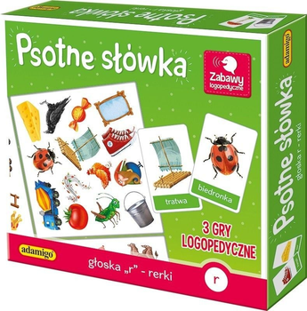 Gra planszowa Adamigo Psotne słówka 3 w 1 (5902410007400)