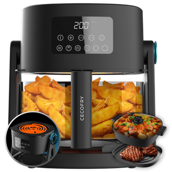 Мультипечь (аэрогриль-фритюрница) CECOTEC Cecofry Flip&Grill 4500