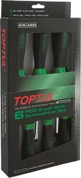 Набор отверток Toptul 6 предметов (GAAE0611)