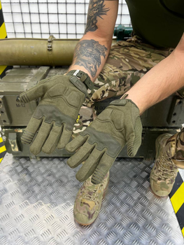 Тактичні рукавички Mechanix Wear M-Pact Elite Olive M