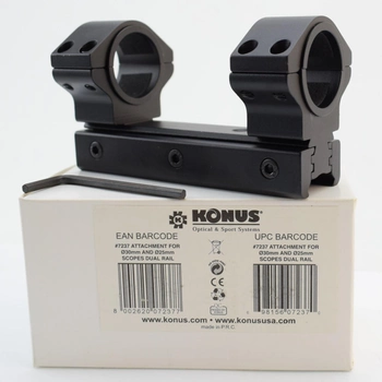 Моноблок Konus для оптики 25-30 мм, универсальный 11-21 мм