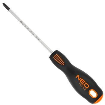 Отвертка NEO Tools крестовая Phillips PH0x75 мм CrMo (04-021)