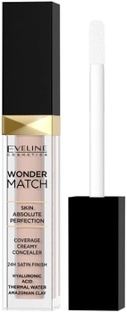 Рідкий консилер Eveline Cosmetics Wonder Match Concealer Peach 7 мл (5903416048428)