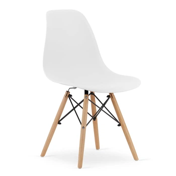 Стул JUMI Scandinavian Design (пластик) White