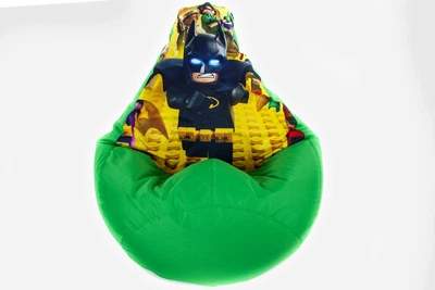 Кресло мешок груша бэтмен Batman (120х75)