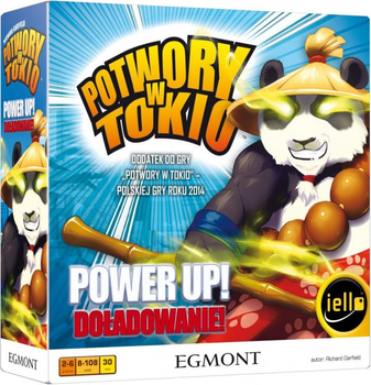 Dodatek do gry planszowej Portal Games Potwory w Tokio Power Up! Doładowanie (5902560384512)